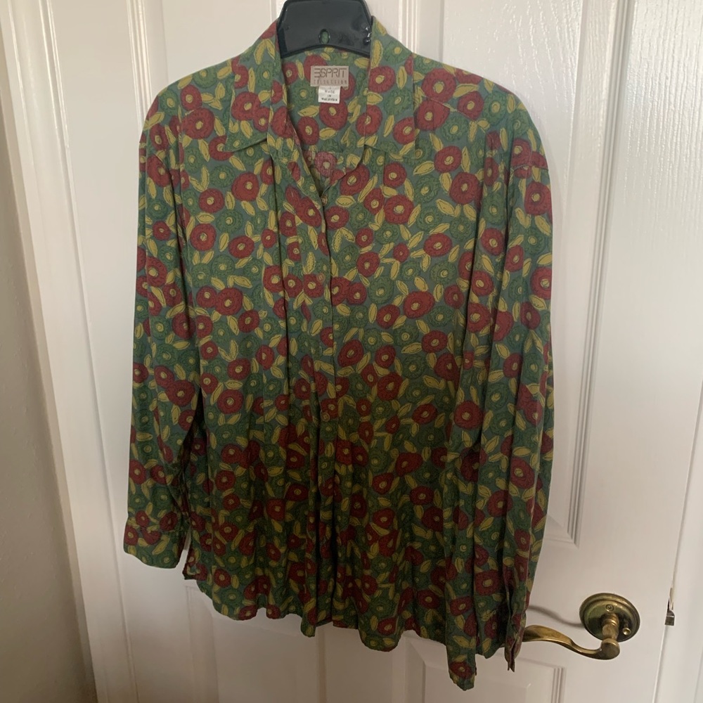 Esprit vintage 90s blouse Large